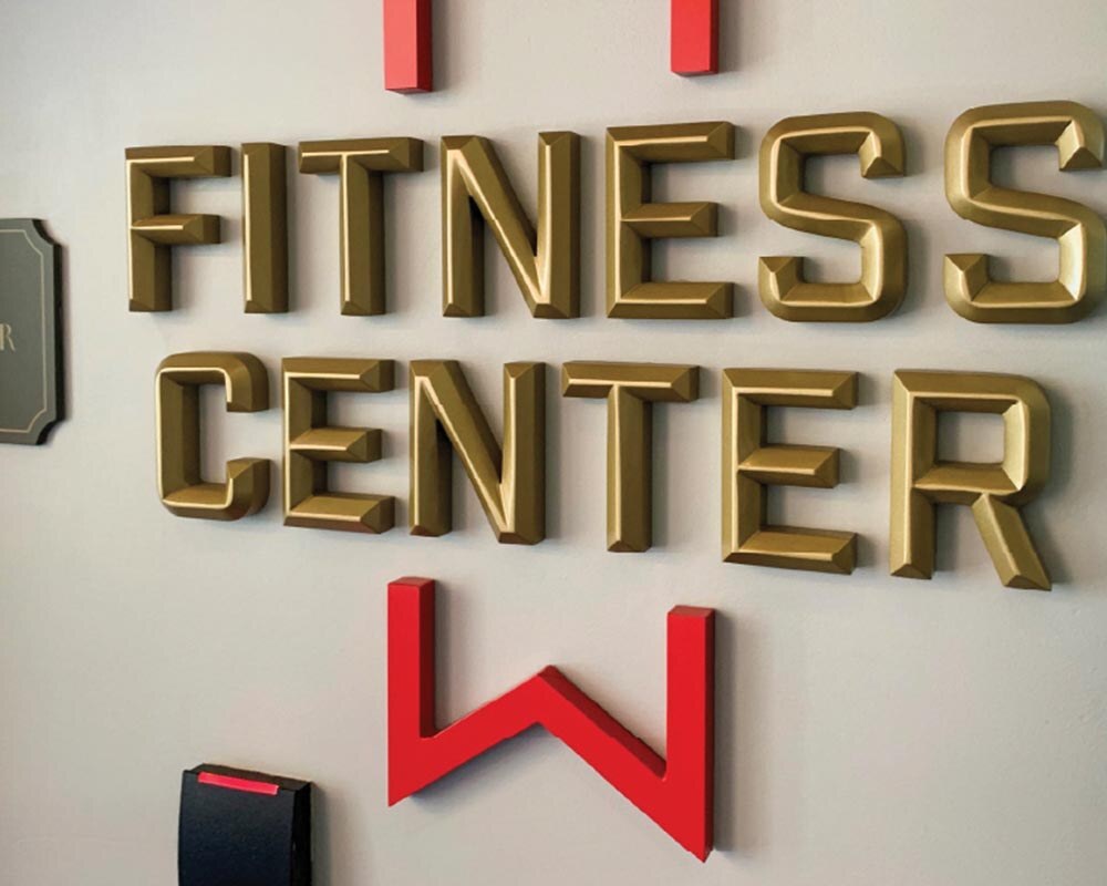 3d Elements & Signs - dimensional signage - mich ultra fitness center-2