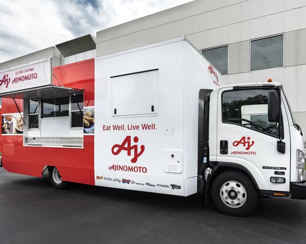 ajinomoto custom food truck builders