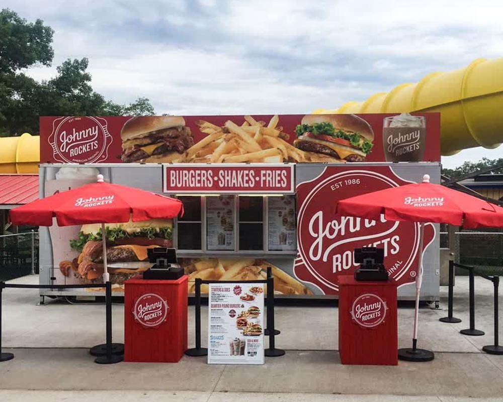 johnny rockets concession trailer