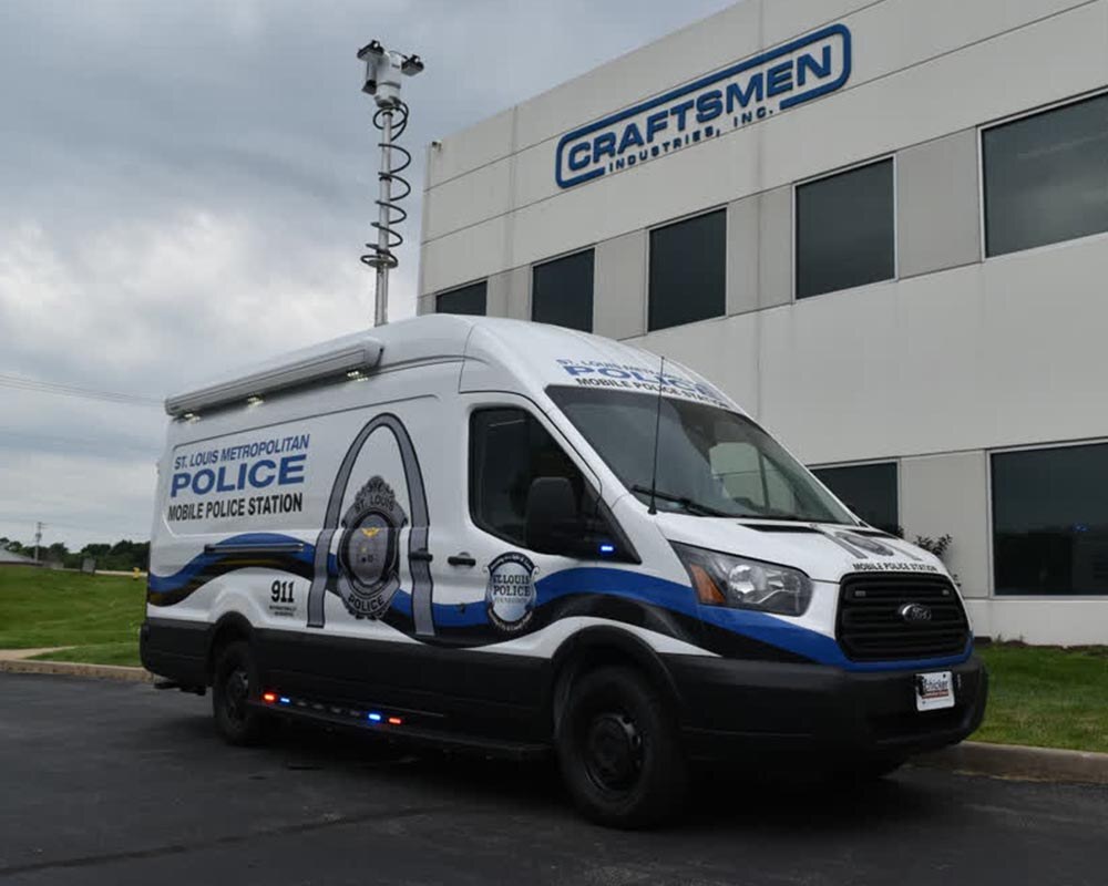 police mobile command center trailer-2