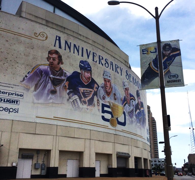 blues anniversary season banner